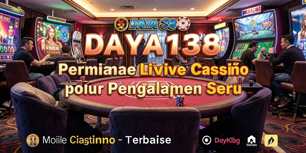 Tampilan gameplay seru di aplikasi Live Casino DAYA138.