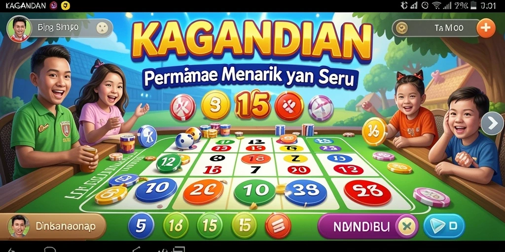 Gameplay seru KAGANDAN dengan Bingo yang menantang.