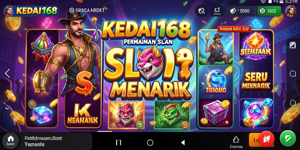 Gameplay seru KEDAI168 dengan slot yang menawan.