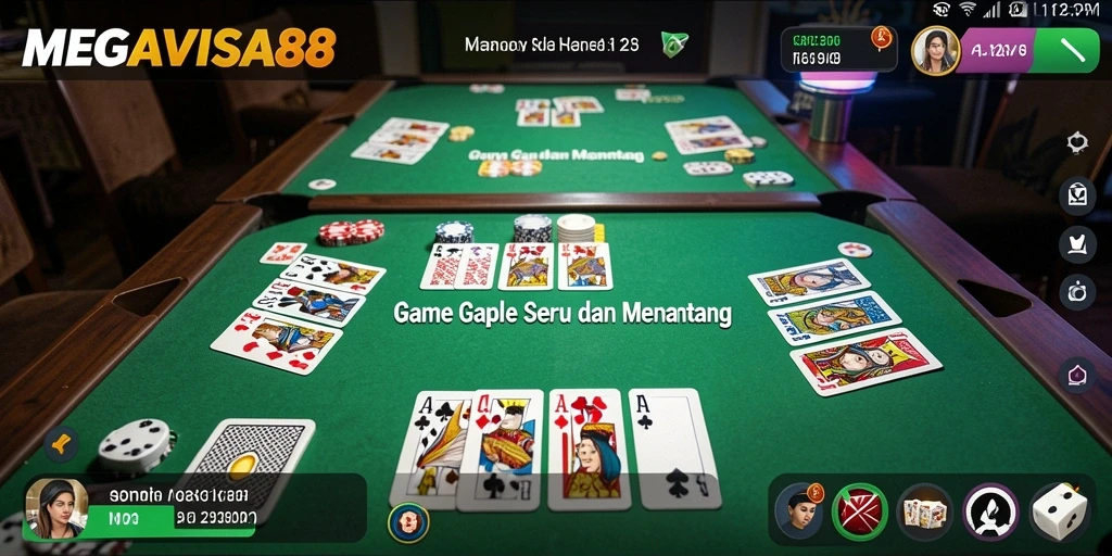 Tampilan gameplay seru dari MEGAVISA88 yang penuh strategi.
