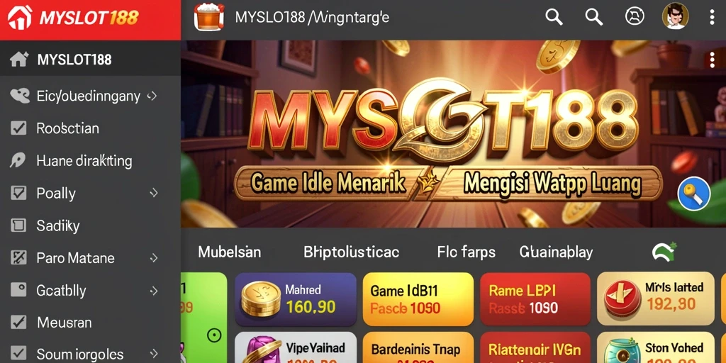 Tampilan gameplay MYSLOT188 yang menarik dan interaktif.