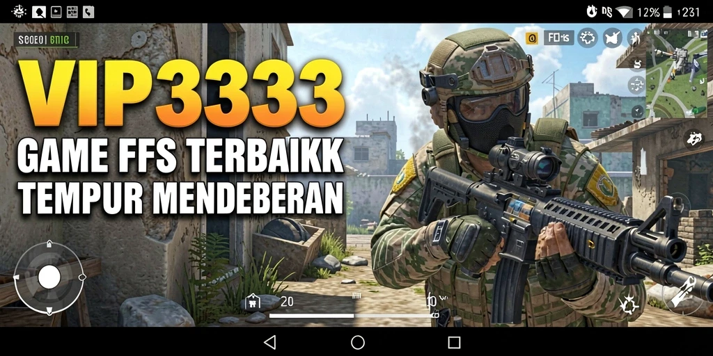 Gameplay mendebarkan dari VIP333 yang menunjukkan aksi FPS yang intens.