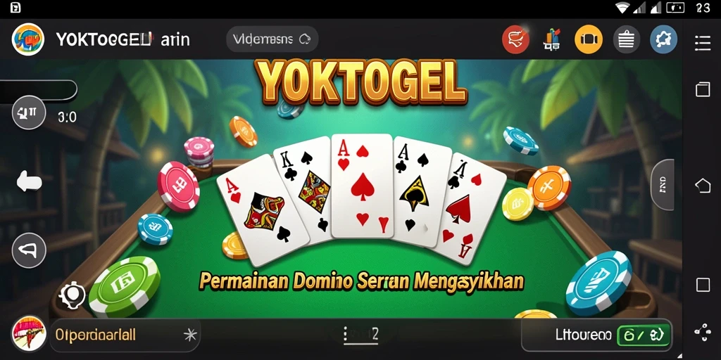 Tampilan menarik dari gameplay YOKTOGEL yang seru.
